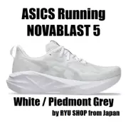 ASICS Running Shoes NOVABLAST 5 1011B974.100 White / Piedmont Grey