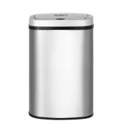 Devanti 50L Sensor Bin Motion Rubbish Automatic Trash Can Kitchen Silver