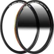 Kase Wolverine Revolution Magnetic Reverse Grad ND8 3 Stop Shockproof Tempered Optical Glass Sunset Filter & Adapter (49mm)