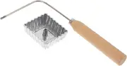 AUTSUPPL Aluminum Alloy Shrimp Pastry Mold Kitchen Bakeware Fritter Mould for Home Cooking