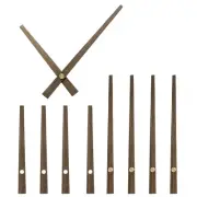 5 Set Wooden DIY Clock Hands, Replacement Clock Hands Kit DIY for 14" Clock