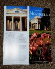 VTG, "THOMAS JEFFERSON's MONTICELLO," Photo Flyer, (4.00" x 8.50" folded), New