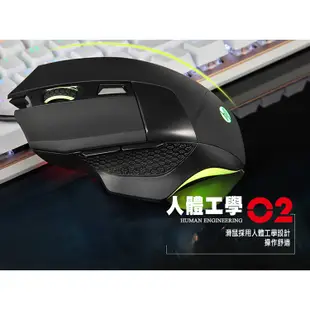 【HP 惠普】有線電競滑鼠 G200