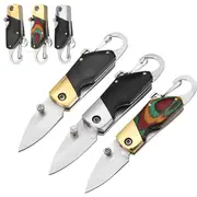 Outdoor Camping Fishing Folding Knife 9cm Survival Multifunction Knife Keychain Tool Large Mode 1528 #1