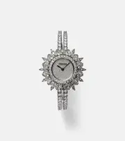 [Yeprem] Yeprem Y-Momento 18kt white gold watch with diamonds One Size silver