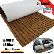 90cm(W) EVA Faux Foam Boat Decking Mat Marine Flooring for Yacht , Beveled Edge
