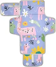 Reusable Waterproof pad with Tissue Pocket Baby Portable Changing pad for Girl & Boy