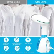 Steamer Iron for Clothes - 1500W Handheld Mini Portable Garment Steamer