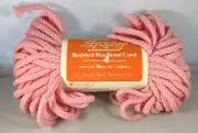 EZKNOT BRAIDED MACRAME CORD 50 YARDS 6MM PINK
