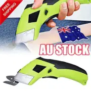 Cordless Electric Scissors Tailor Leather Cloth Shears Cutter Cutting AU