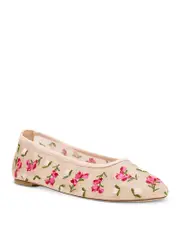Stuart Weitzman Women's Bareitall Ballet Flats