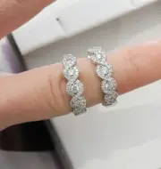 Michael Hill Diamond Huggies Earrings - 1 Carat TW, 14ct White Gold