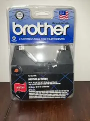 Brother 1230 Black Correctable 1030 Film Ribbon 2-Pack New Sealed