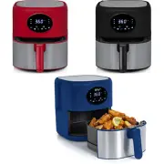 Deco Chef 3.7QT Digital Air Fryer with 6 Cooking Presets, Dishwasher Safe Basket