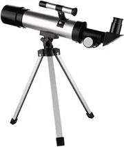 [OSALADI] 360/50mm Beginner Telescope for Kids Portable Refracting Telescope with Tripod Perfect for Outdoor Exploration
