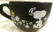 PEANUTS Snoopy Woodstock Expressions Cup Mug Collectible Camp 20 oz Black NEW