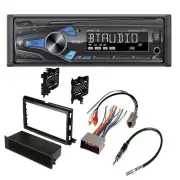 Single Din Bluetooth Car Stereo AM/FM Radio & kit for Ford F150 2004 - 2008 (for: Ford)