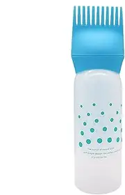 Hair Oil Applicator Bottle, Hair Oil Applicator Brush - Light Oil Bottle Hair Dye Oil Applicator Scalp Massage Comb for