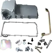 302-1 Aluminum LS Swap Retrofit Oil Pan Rear Sump 302-1 Compatible for LS1 LS2 LS3 LS6