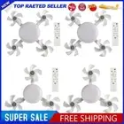 E26/E27 Socket Ceiling Fan Light Dimmable Drone Shape LED Modern Ceiling Fan