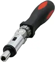 OSALADI Ratcheting Screwdriver Handle with Adjustable Rotatable Design Multi-functional Bit Holder for Electric and Manual Screwdrivers for Comfort and Torque