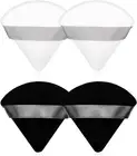 4 Pieces Cosmetic Triangle Powder Puff,2.76 inch Portable Soft Sponge Setting...