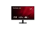 ViewSonic 27' 4K 3840 x 2160 SuperClear IPS, HDR10, 2x HDMI and DP x1, Eye Pro Tech.Seamless, VESA 75, Eco Mode, Joy Key rear, Office Monitor