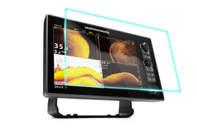 Crystal Clear Screen Protector for Humminbird Solix 10in Fish Finder | Plotter