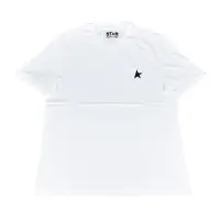 在飛比找蝦皮商城優惠-GOLDEN GOOSE標誌LOGO星星圖案純棉圓領短袖T恤