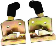 GARENDE 2 Pieces Forklift Door Lock Accessory Heavy Equipment Easy to Install Locking Door Handle Set for Forklift Tractor