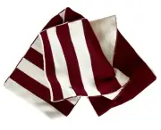 Paul Smith scarf soft lambswool two-toned striped BNWT rare MADE IN SCOTLAND