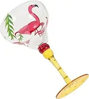 MAGICLULU Unique Painted Cocktail Glass Wine Glass for Dinner Bars Parties Stylish Multi-Function Goblet