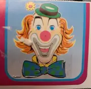 1971 Vintage Unopened Clown Game. Pin The Nose. New Old Stock. NIB.
