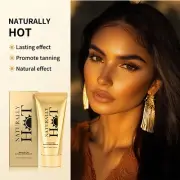 100ml Gold Tanner Self Tanning Beach Wheat Tanner Moisturizes And Hydrates Your