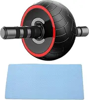 Ab Roller Wheel - Core Abs Rollout Exercise | Workout Equipment for Abdominal | Core Workout Equipment with Knee Mat | Fitness wheel for abs | Abdominal Roller Machine for Men and Women