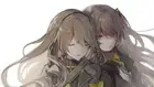Anime girls frontline ump45 long hair brunette artwork Play Gaming Mat Desk