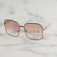 在飛比找蝦皮購物優惠-【LOOK路克眼鏡】Gucci  太陽眼鏡 金屬 大方框 G