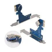 PCI-E Card Motherboard-side PCI-E 1X Extend Adapter Card With USB 3.0 Cable