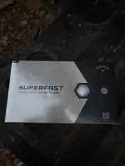 Callaway Superfast 15-Pack Golf Balls