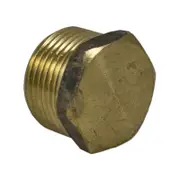 Brasshards 20mm Brass Threaded Hex Plug