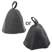 Wool Felt Sauna Hat Anti Heat Men and Women for Protection Experience Warm