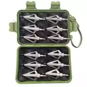 12pcs Archery Broadhead 100gr 125gr Tip Carbon Arrows Arrowhead for Compound Bow