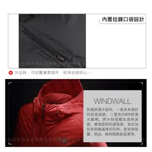 The North Face 男 550FP 防風防潑羽絨外套(美版)《黑》4QYX/登山/羽絨外套 (8.5折)