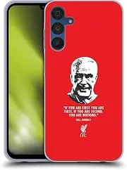 Head Case Designs Officially Licensed Liverpool Football Club No Second Red Bill Shankly Quotes Gel Case [Military Grade Protection] Compatible with Samsung Galaxy A15