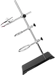 CANIGHT Lab Metalware Rack Clamp Chemistry Lab Stand Table Rod Stand Clamps for Experiment