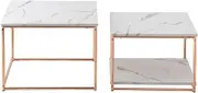 Pink Gold Plated Nesting Table SIN-1103PG
