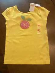 NWT Gymboree Preppy Peach Tank Top Tee Shirt Size 5