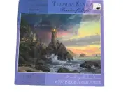 JugSaw Puzzle Thomas Kinkade Costal Lighthouse 1000 Pcs. 27x20