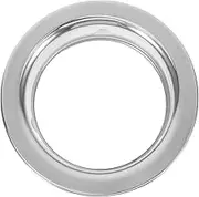 Outanaya Air Conditioner Partition Decorative Ring Hole Guard Home Improvement Shield Electric Cooker Hob Cover Protector Water Heater Plate Water Blocking Cover Stainless Steel Silver