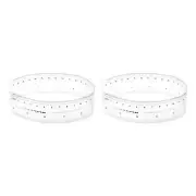 2pcs Film Ruler 12 Inch 0.1mm Scale PET Flexible Straight Ruler